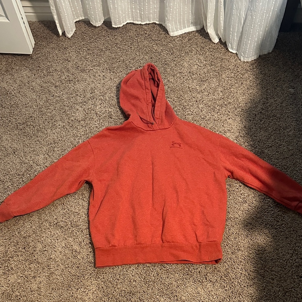 Under Armour Men's Red Hoodie Sweater